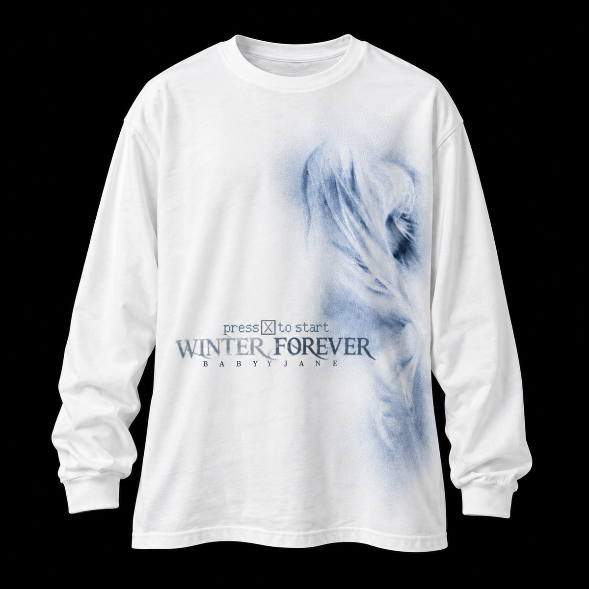 Press Play Long Sleeve Cotton Tee