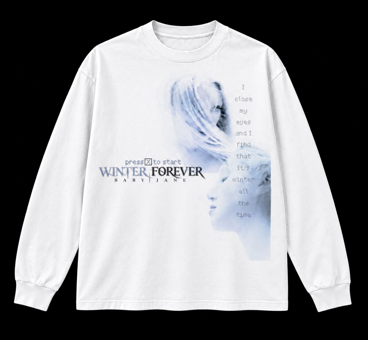 Press Play Long Sleeve Cotton Tee