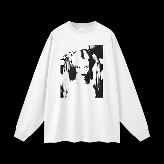 Hex Cotton Long Sleeve Tee