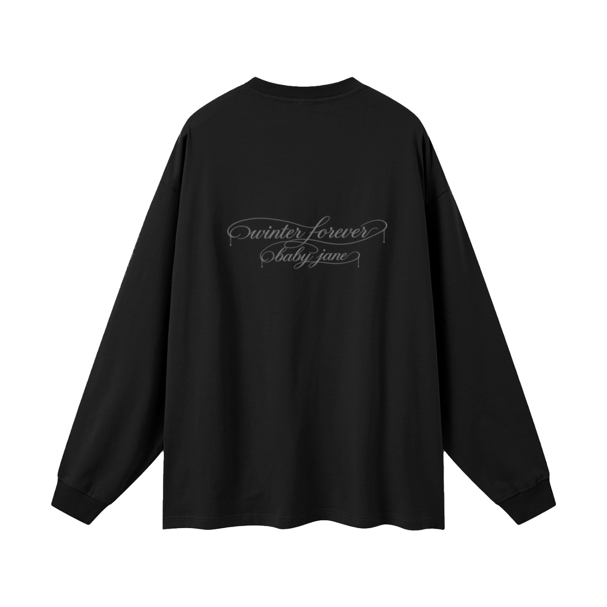 Starry Eyed Oversized  Long Sleeve Tee