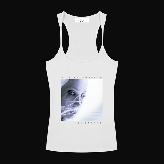 Vinyl Slim Fit Ribbed Tank