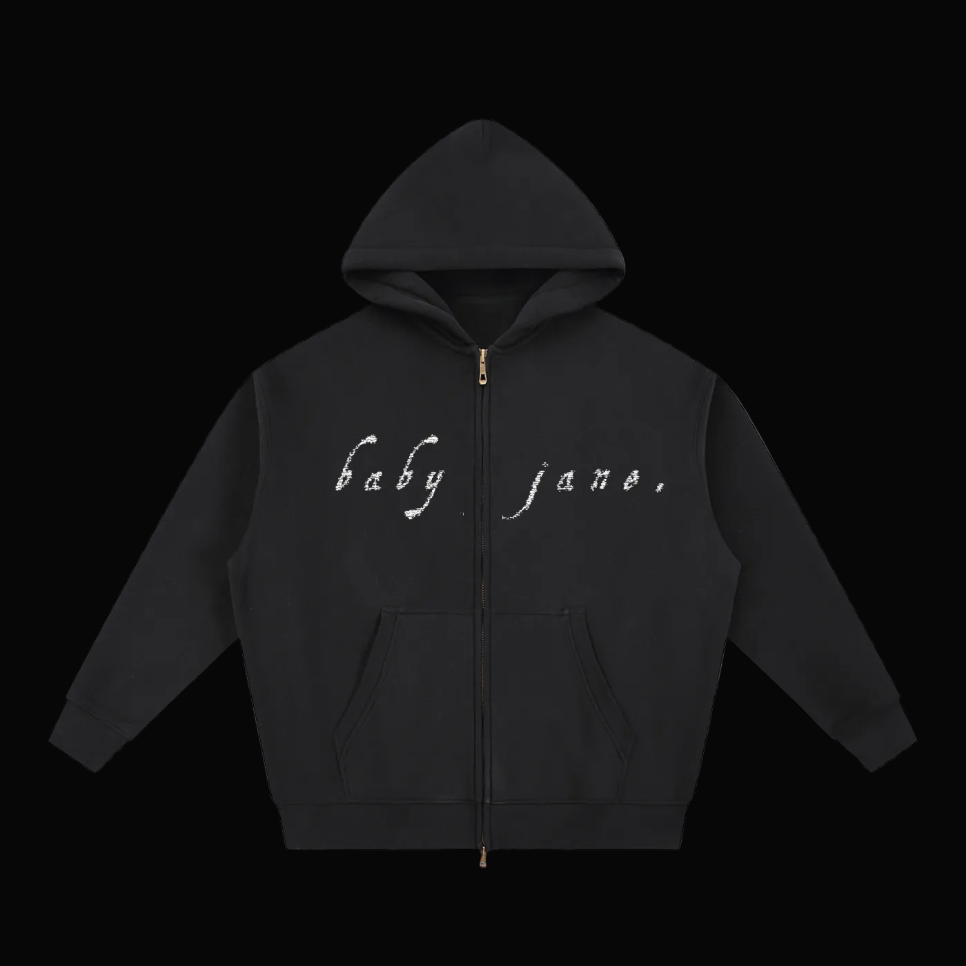 Branks Boxy Zip-Up  Hoodie
