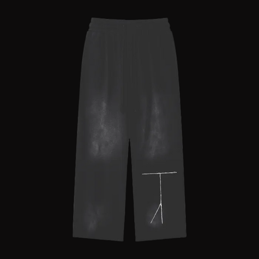 Terem Cotton Washed Finish Sweatpants
